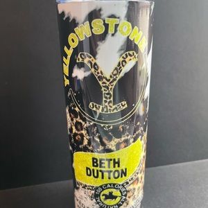 Beth Dutton. Yellowstone 20oz skinny tumbler